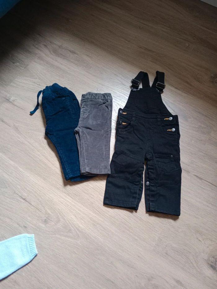 Lot 3mois pantalon et salopette Kimbaloo