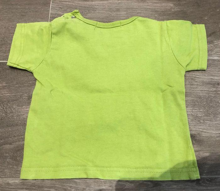 Teeshirt poisson vert 12 mois Prends ton pouce - photo numéro 3