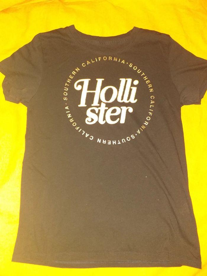 Tshirt manches courtes hollister xs - photo numéro 3