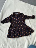 Robe bébé fille motif Léopard - bel&bo - taille 62