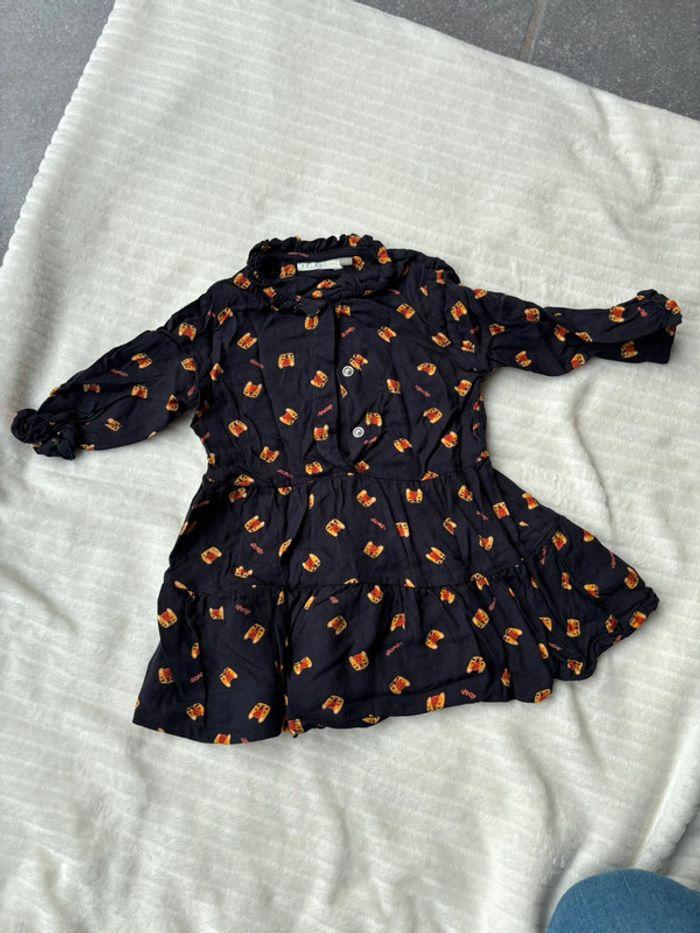 Robe bébé fille motif Léopard - bel&bo - taille 62 - photo numéro 1