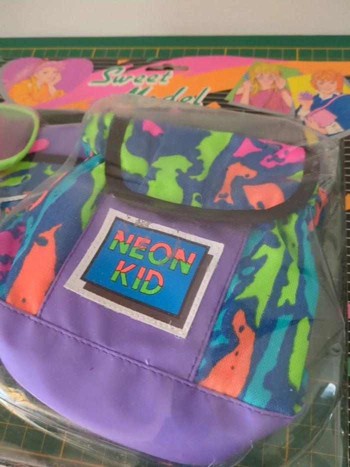 sac vintage lunette estella neon kid fluo 1990 - photo numéro 4