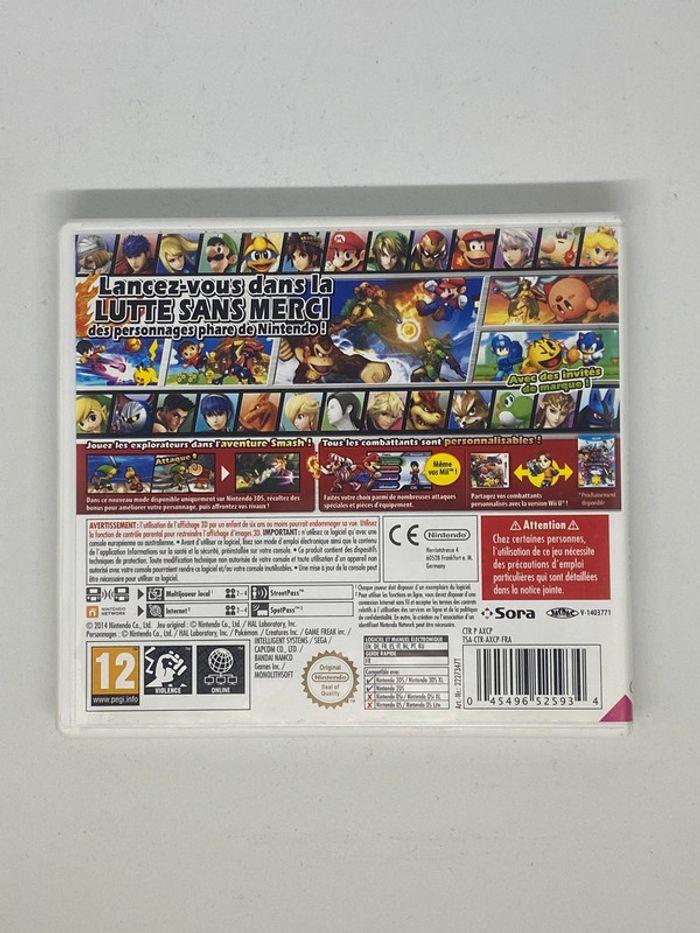 Jeu Super Smash Bros 3DS - très bon état et complet - photo numéro 3