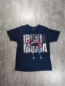 T-shirt Ibuki Mioda Dangan Ronpa Vintage Bleu Marine Taille L Homme