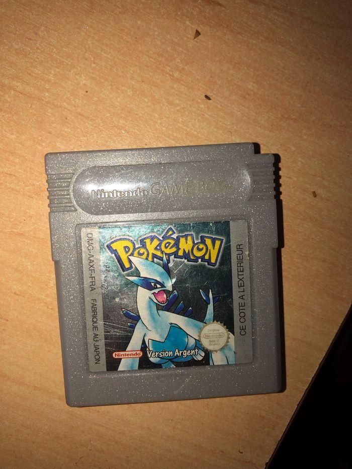 Pokemon argent Gameboy - photo numéro 1