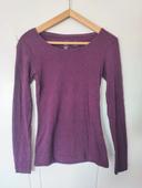 Pull Bordeaux h&m