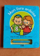 Livre ardoise enfant - dessine les chiffres