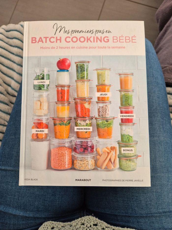 Livre mes premiers pas en batch cooking bébé - photo numéro 1