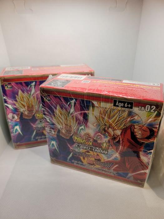 Display TB02 Dragon ball Z Super Scellé Neuf Booster Carte X2 - photo numéro 1