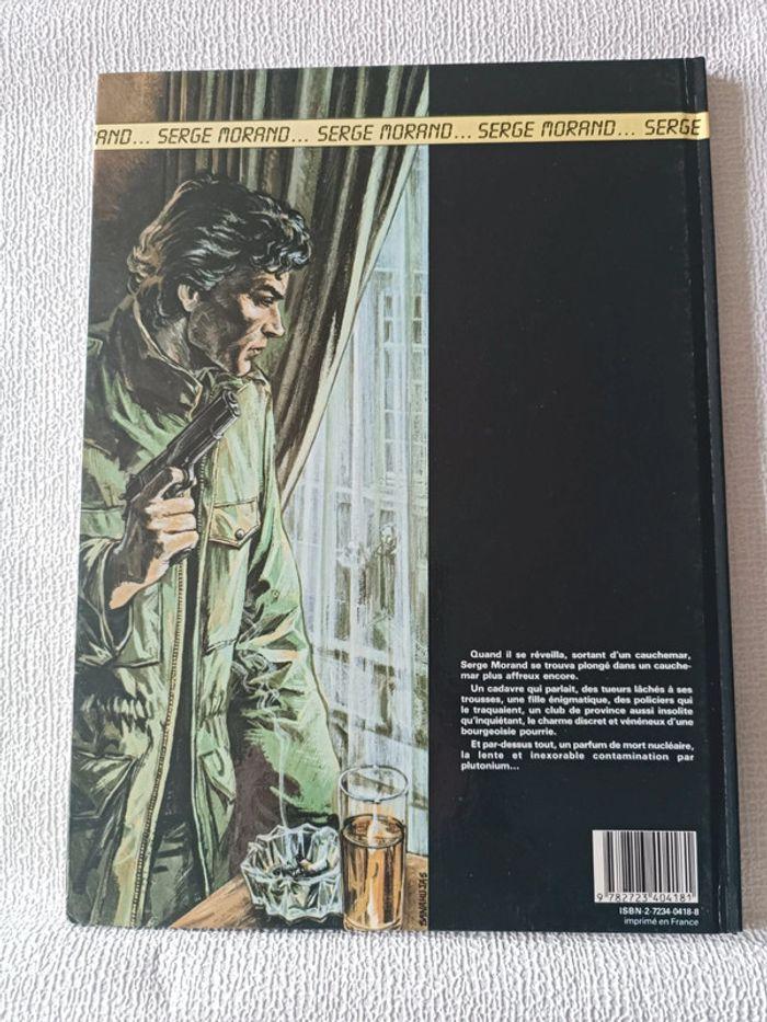 BD vintage Serge Morand tome 1 Plutonium Editions Glénat 1986 - photo numéro 2