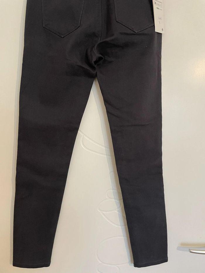 Pantalon gris taille haute coupe skinny neuf G-Smack taille 38 - photo numéro 6