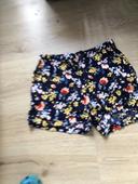 Short fluide fleuri