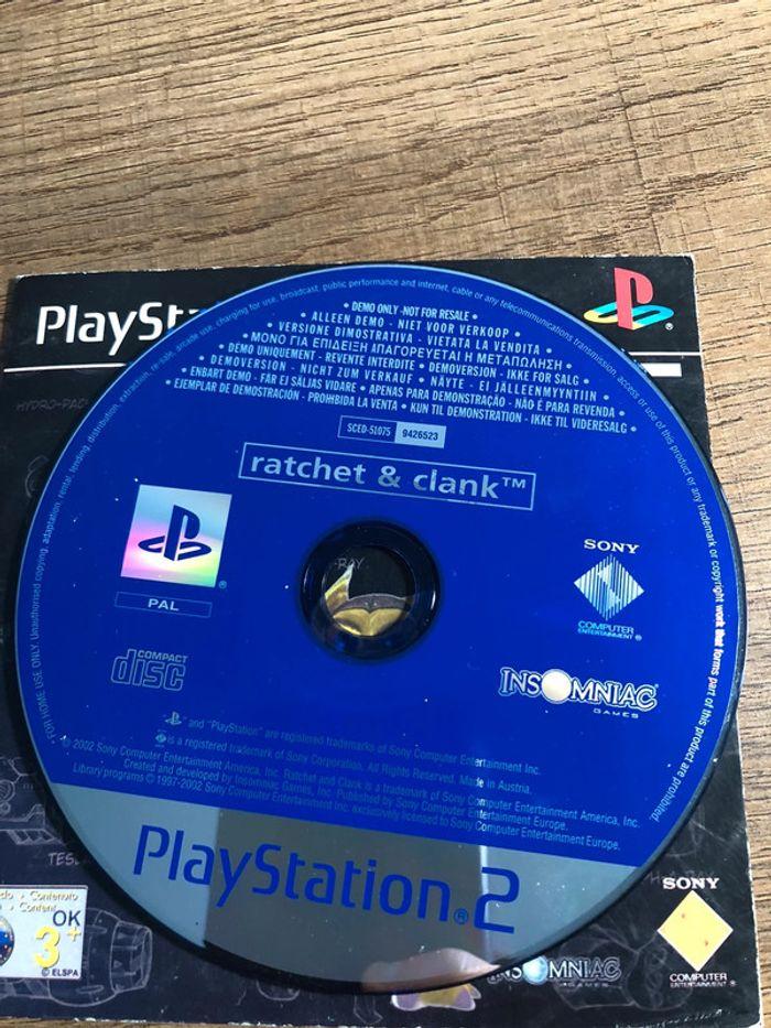 Sony PlayStation 2 PS2 , cd de demo PAL ratchet clank 2002 - photo numéro 3