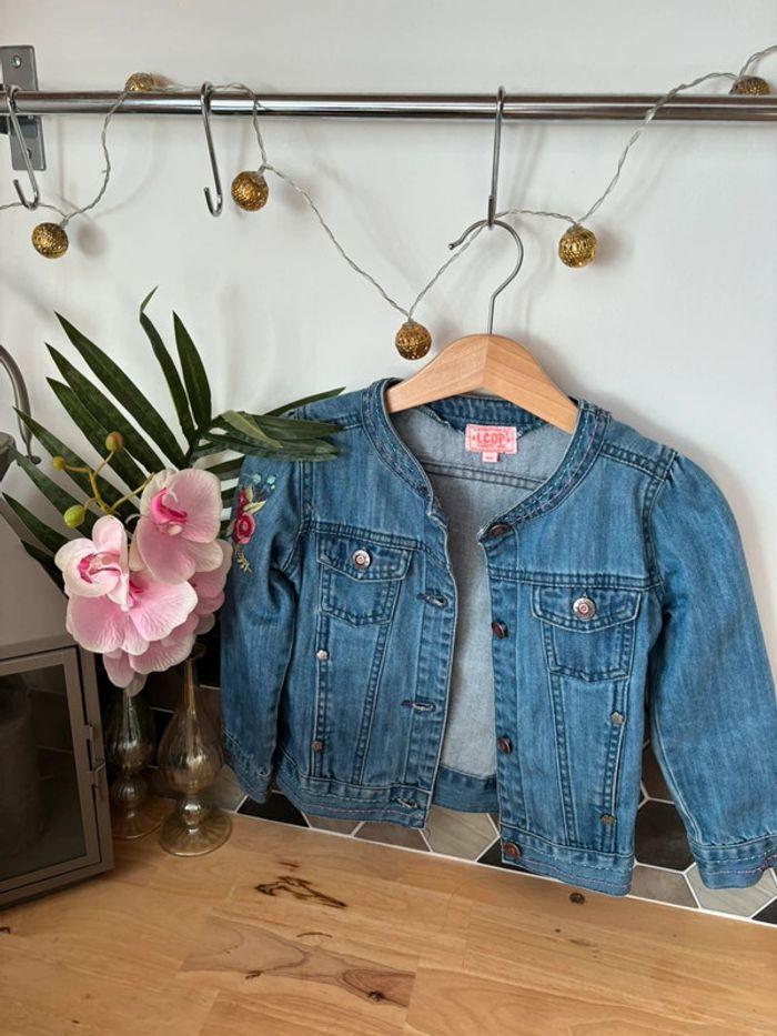 Veste en jean LCDP 4 ans - photo numéro 2