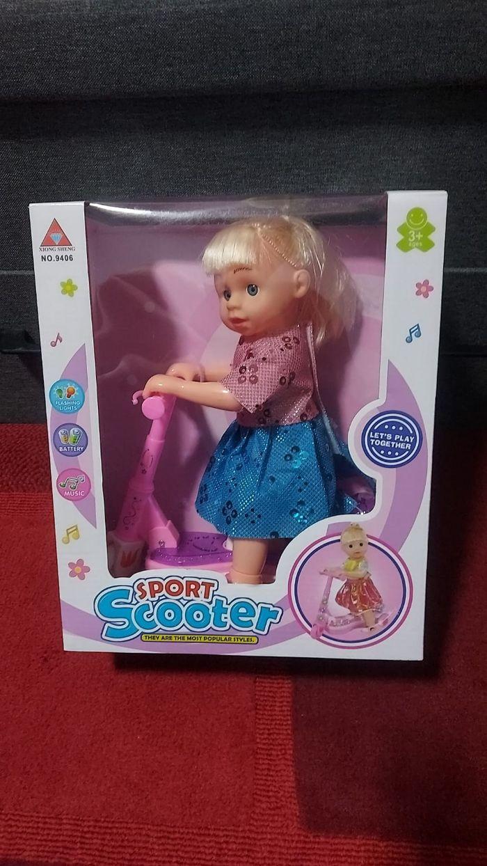 Poupée scooter - photo numéro 3