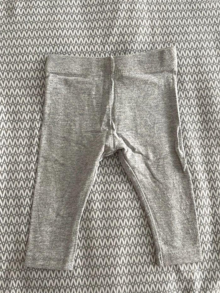 Leggings gris Kiabi 6 mois - photo numéro 1