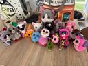 Lot peluches beanie boos