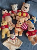 Lot peluches Winnie