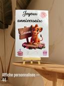 Affiche anniversaire