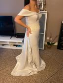 Robe soiree gala mariée avec traine