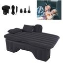 Lit de voiture matelas gonflable pour siège arrière de voiture, lit de couchage de voiture, lit de couchage de voiture pour camping, randonnée, voyage, lit pour chien ou chat