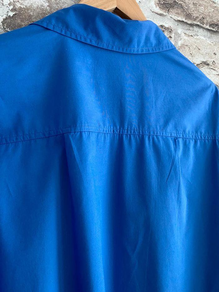 Chemise bleu vif STRADIVARIUS 38 neuve sans étiquette - photo numéro 7