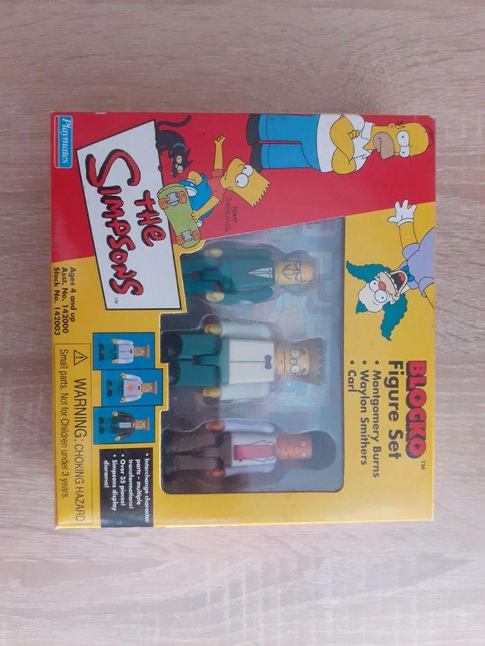 Figurines simpson blocko set - photo numéro 1