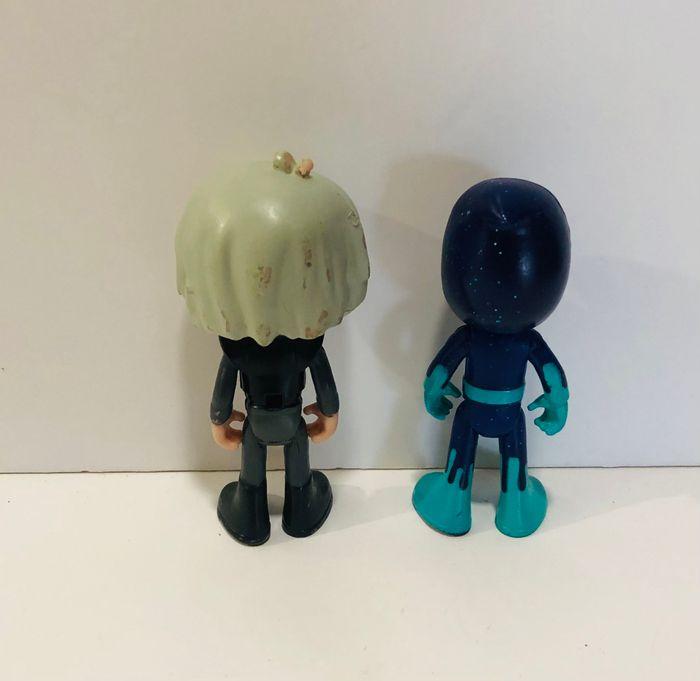 PJ Masks Pyjamasques Lot de 2 figurines Sorceline Ninjaka Gluglu Bibou Yoyo Romeo Armadylan pjmasks SOP77 - photo numéro 4