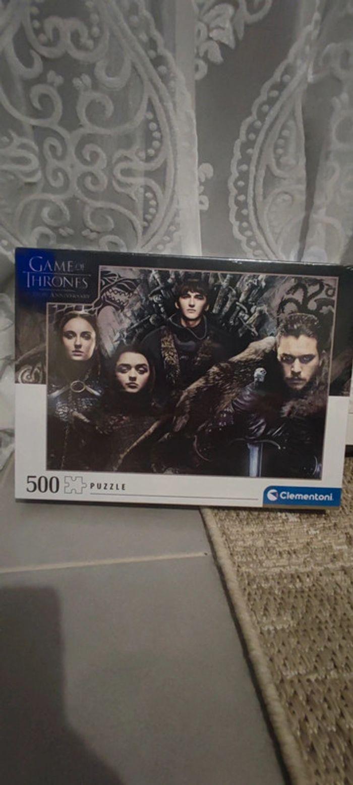 Puzzle game of thrones 500 pièces - photo numéro 1