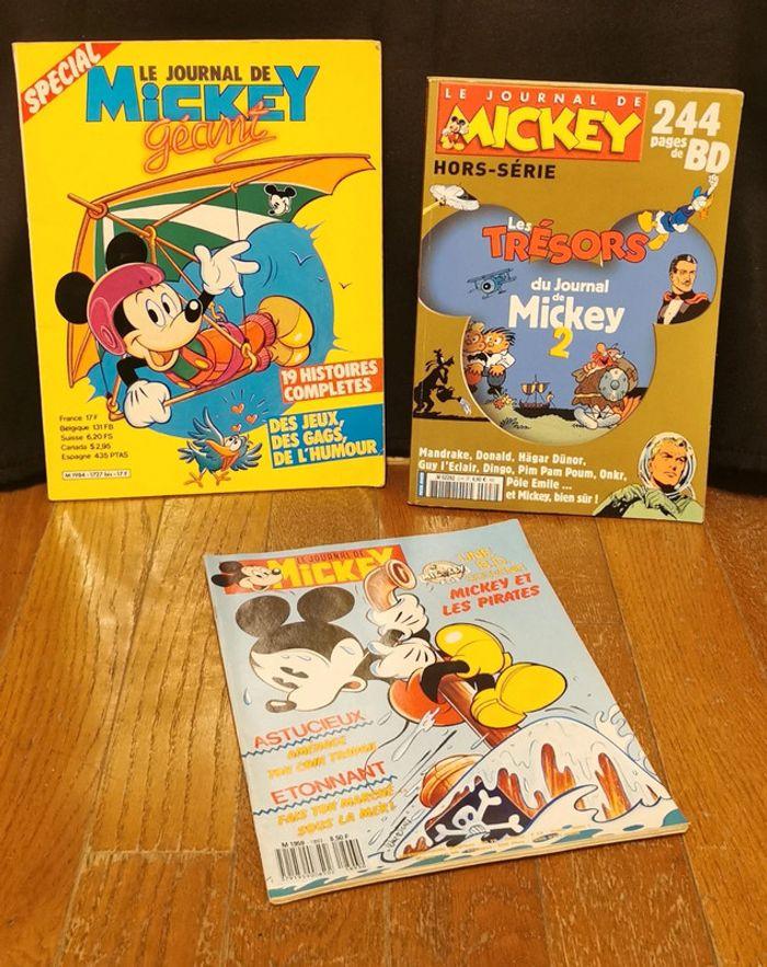 Lot magazines mickey