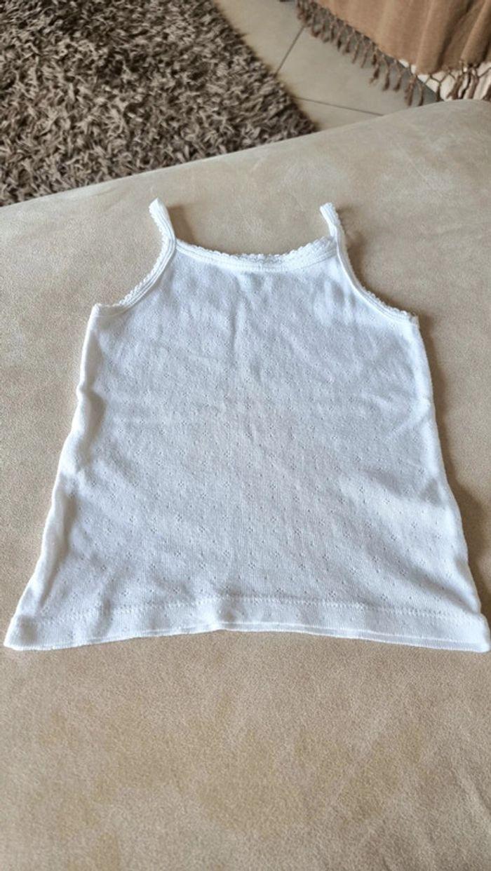 Chemise de corps maille pointel kiabi taille 2-3ans - photo numéro 2