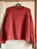 Pull rose/corail