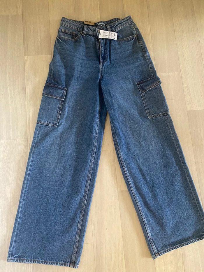 Jean large taille 36 kiabi neuf avec étiquette - photo numéro 2