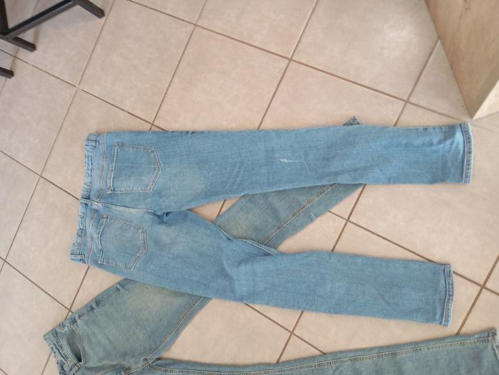 Très bon état lot 4 velours jeans homme slim skinny 38 marque Kiabi - photo numéro 7