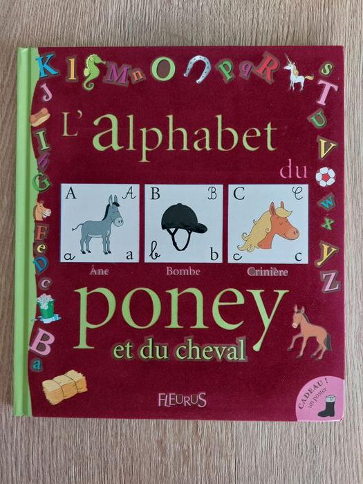 Livre "L'alphabet du poney et du cheval" Fleurus - photo numéro 1