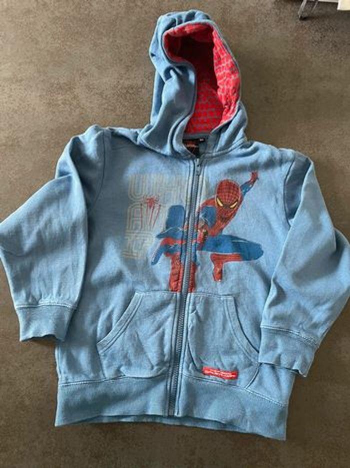 Gilet / Sweat zippé Spiderman - photo numéro 1