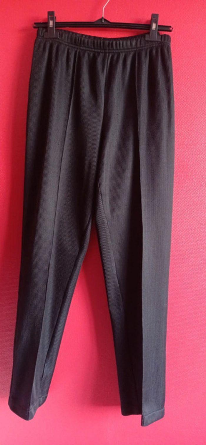 Pantalon Noir taille 40 Taille élastique - photo numéro 8