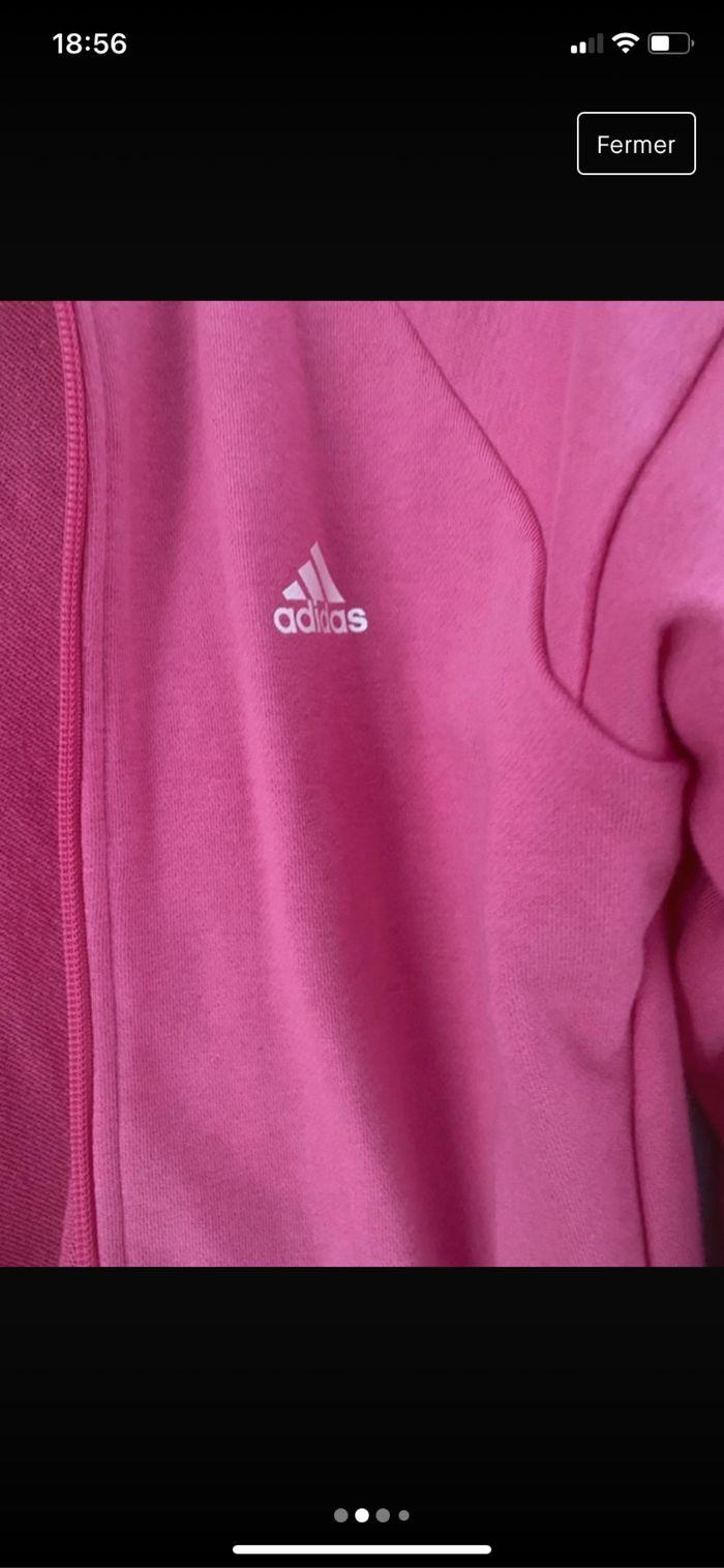 Veste de Survêtement Adidas 13/14 ans - photo numéro 2