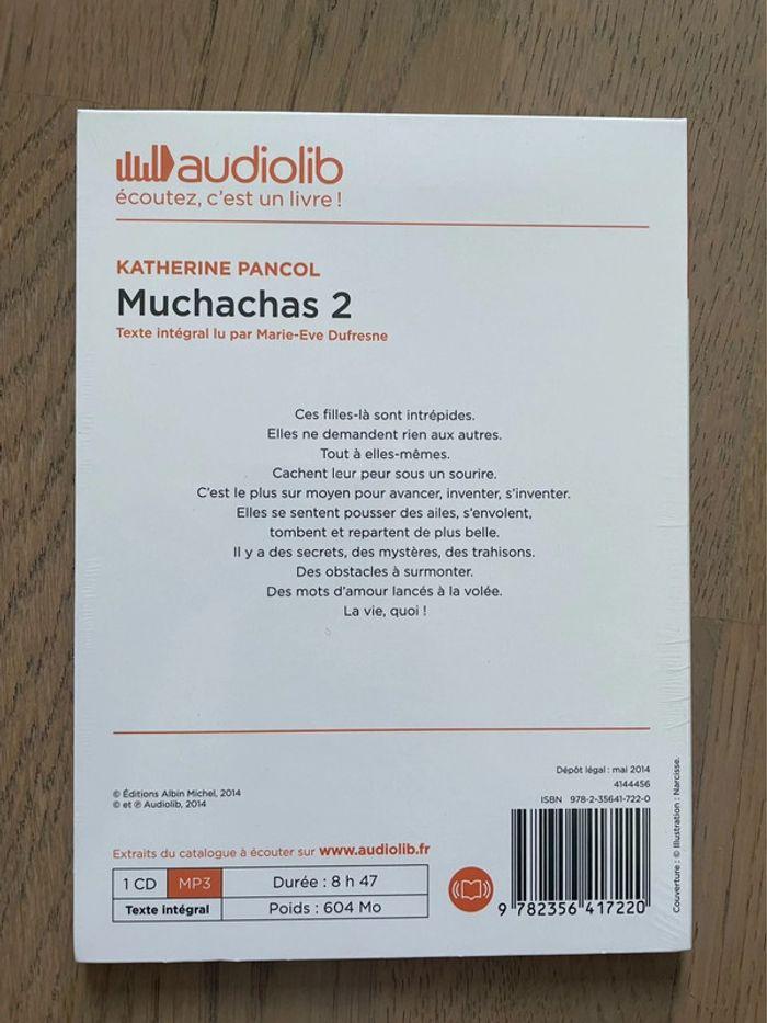 Livre audio Audiolib - Muchachas 2 - Katherine Pancol - photo numéro 2