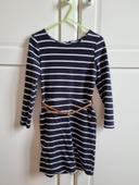 Robe marine H&M 4/6 ans