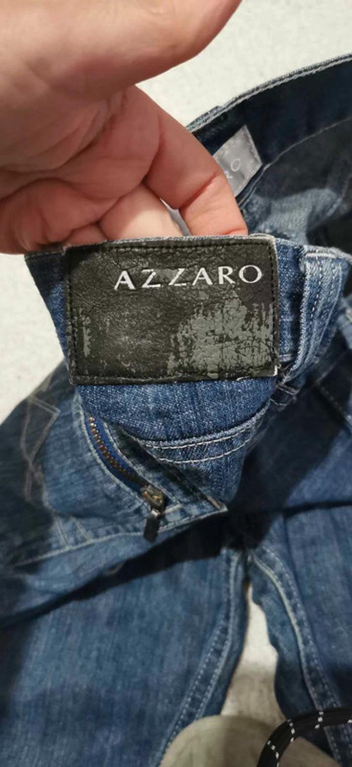 Jean homme coupe droite -poche zippé, AZZARO taille 42 - photo numéro 6