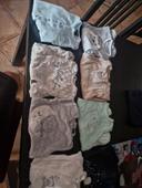 Vend lot de 8 pyjama coton bb 1 mois