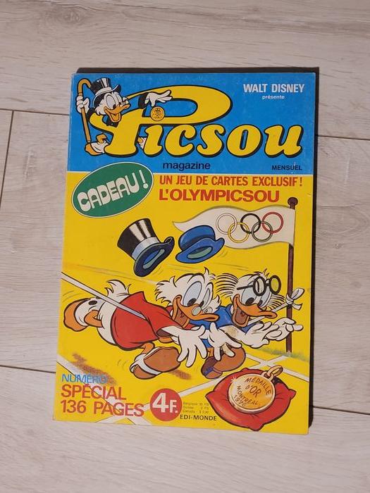 5 Picsou Magazine N° 48 à 57 - vintage 1976 - photo numéro 5