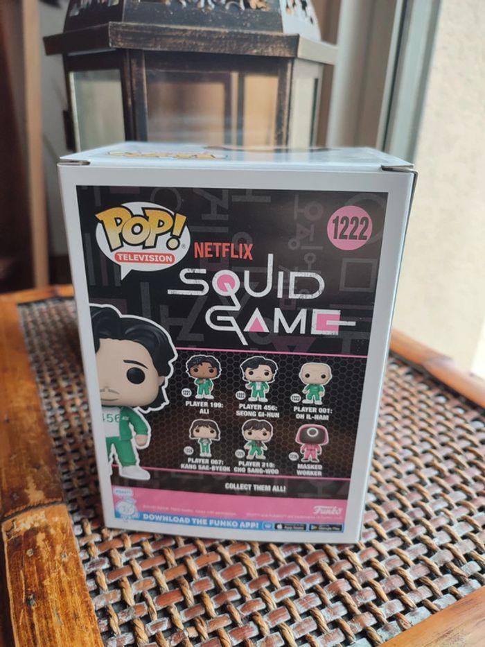 Squid game 1222 Netflix funko pop player 546 seong gi hun - photo numéro 3