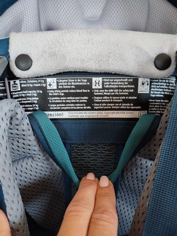 Porte bébé Deuter Kid Comfort Pro avec cales-pieds - photo numéro 6