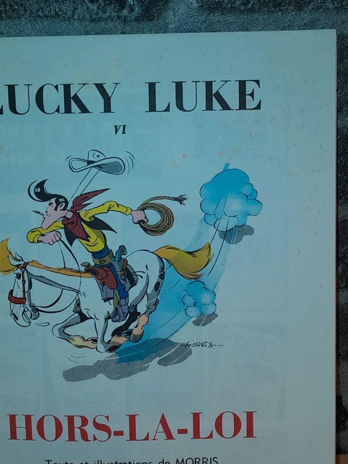 BD Lucky Luke 6 Hors-la-Loi 1980 - photo numéro 13