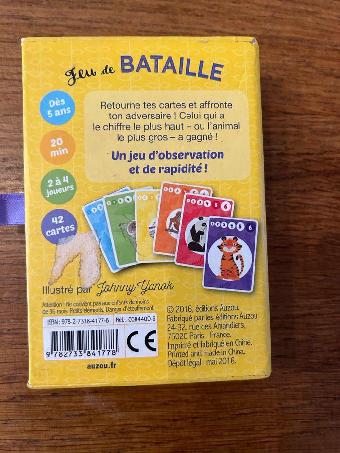 Jeu de la bataille 5 ans - photo numéro 2