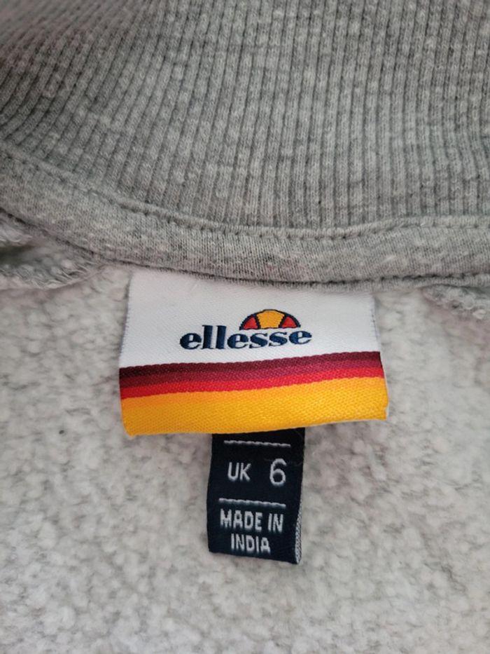 Sweat-shirt court femme Ellesse taille 34 - photo numéro 3