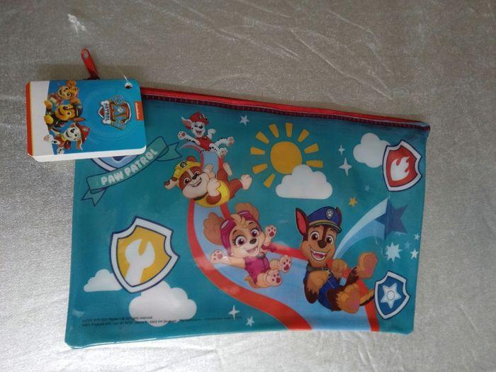 Trousse stylos 15x24 paw patrol