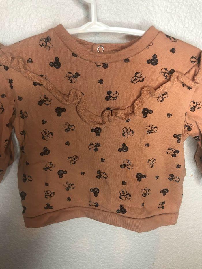 Sweat fille Minnie & Mickey 6 mois - photo numéro 3